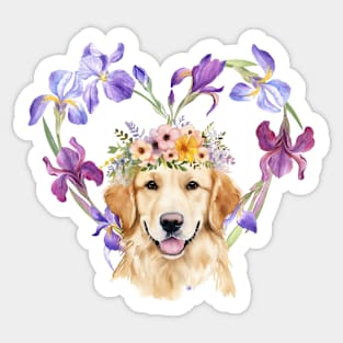 Golden Retriever Quote Sticker